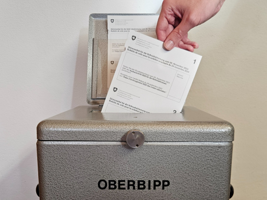 Abstimmungsergebnisse Oberbipp vom 28.09.2025