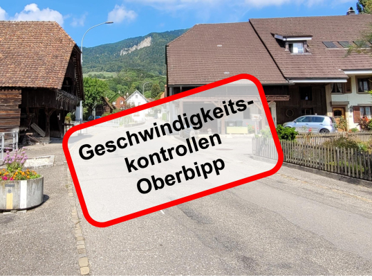 Geschwindigkeitskontrollen in Oberbipp