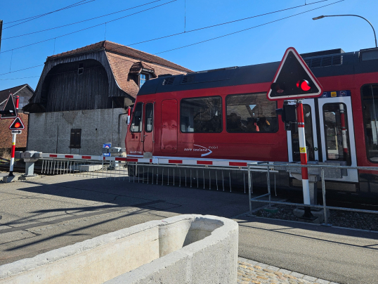 Einschränkungen Zugverkehr